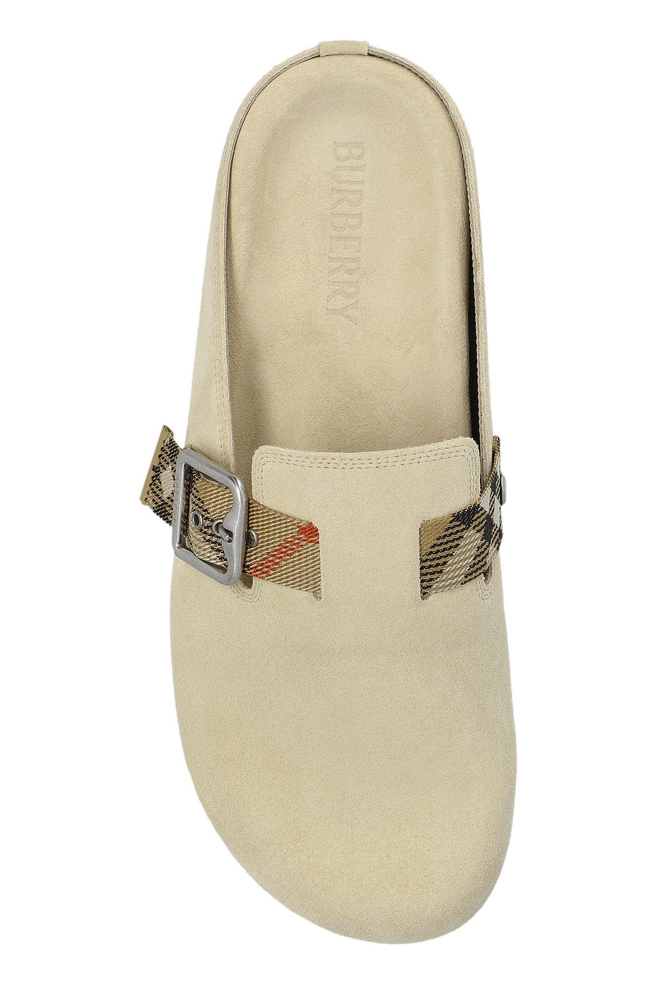 サンダル・ミュール Burberry Urchin Sandals - Burberry - Leather - Beige 598675_260_ss_01?impolicy=qlt-